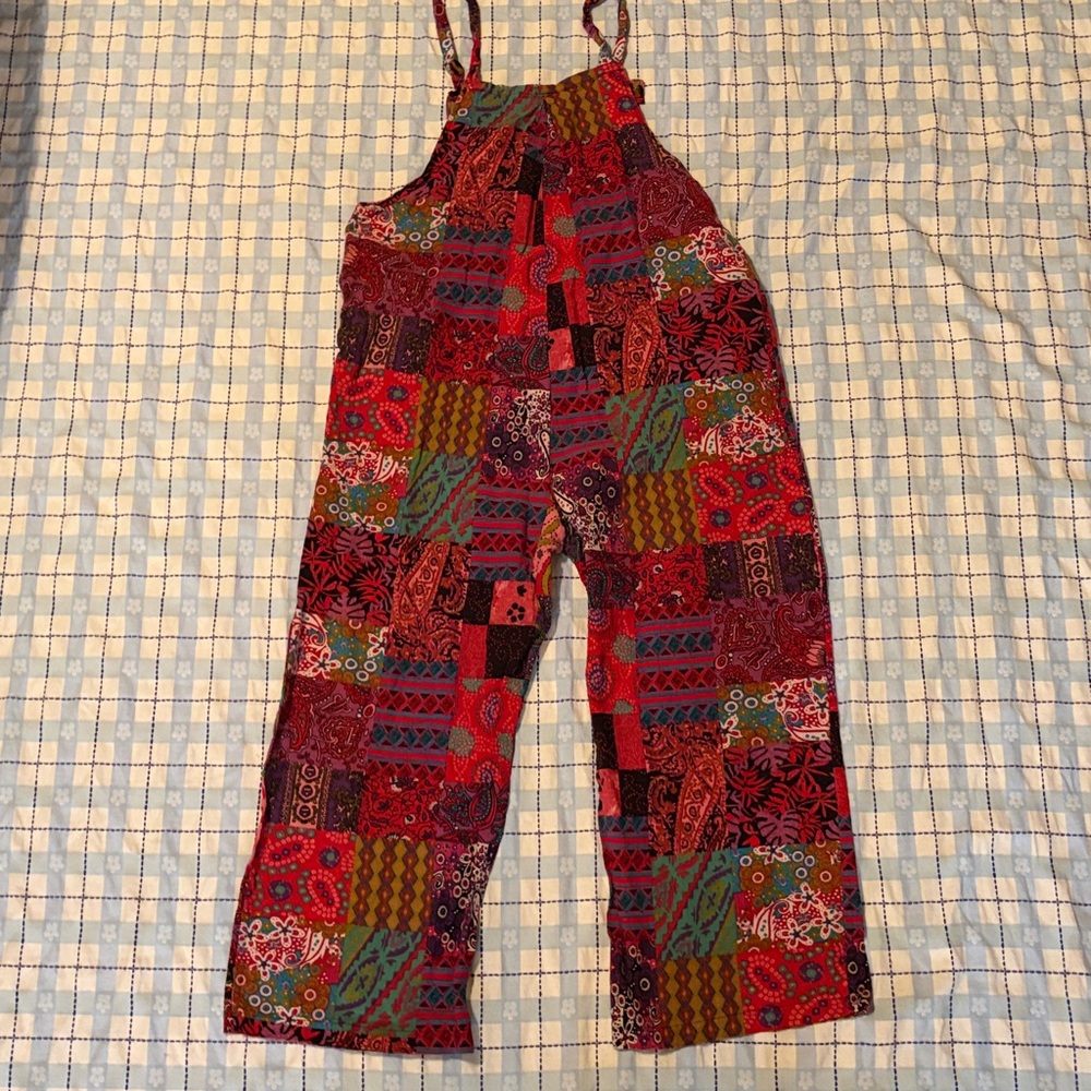 Patchwork Multicolor Jumpsuit - image 5